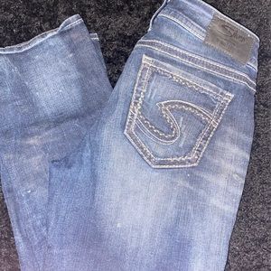 Silver jeans